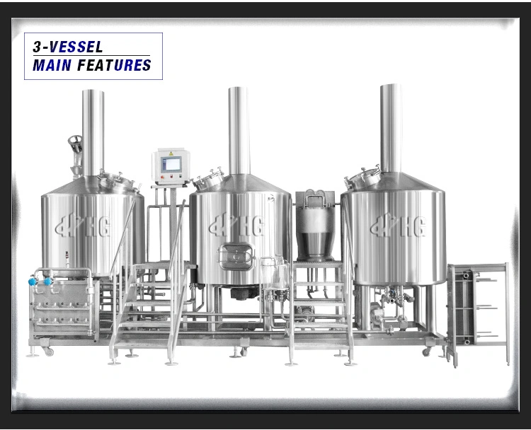 1000L Brewing Systems and Microbrewery Equipment Brewhouse System for Brew House