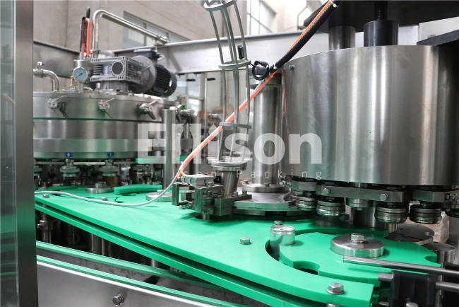 Small Speed Aluminum Iron Pet Tin Can Soft Drink Washing / Filling / Seaming Machine for Beer /Wine /Juice / Sparking Soda Water / Can Capping Equipment